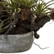 thumbnail image 3 of Jardín artificial de orquídeas y suculentas casi natural con jarrón, 3 of 6