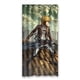 thumbnail image 1 of Cortina de ducha de Attack on Titan con ganchos (91 x 183 cm), 1 of 3