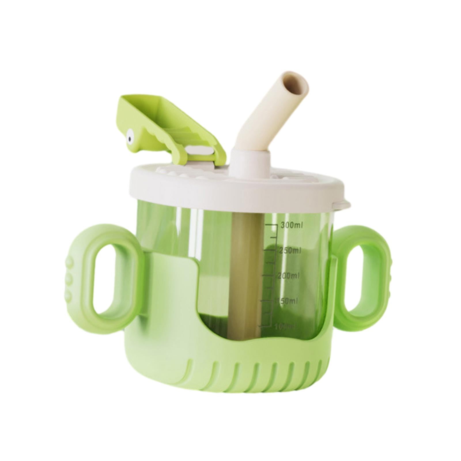 Bothyi - Sippy Cups Taza De Entrenamiento De Silicona De 10 Oz/300 Ml Para Niños Verde