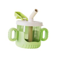 Bothyi - Sippy Cups Taza De Entrenamiento De Silicona De 10 Oz/300 Ml Para Niños Verde