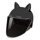 thumbnail image 2 of Casco De Motocicleta Con Visera, Gorra De Seguridad Con Ventilación, Medio Casco De Motocicleta, Color Negro, 2 of 2