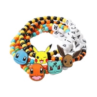Set De Pulseras De Personajes Pokémon De Bioworld, 5 Piezas, Para Niños