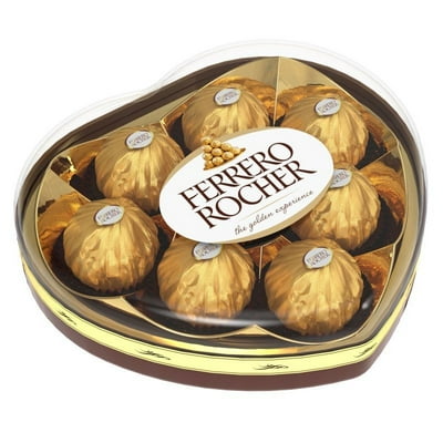 Chocolate Estuche Bombón Corazón 100 G Ferrero Rocher