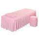 thumbnail image 1 of SPA Mesa De Masaje Juego De Ropa De Cama Falda De Cama Funda De Almohada Funda De Taburete Jade Pink-S, 1 of 5