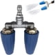 thumbnail image 1 of Boquilla turbo 3 en 1 hidrolimpiadora 360° rotación 4000 PSI 1/4 conexión rápida, 1 of 7