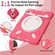 thumbnail image 5 of Funda iPad pepkoo 10.9/11" a prueba de golpes con asa rosa, 5 of 7