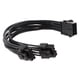thumbnail image 2 of Cable de Extensión de Alimentación de 8 Pines de CPU a Doble 8 Pines (4+4) PSU 20cm, 2 of 3