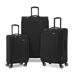 Maleta Samsonite Saire Lte Softside Expandible 3 Piezas Negro