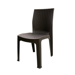 Genérico - Silla Ratan Corsa Sin Brazos Café
