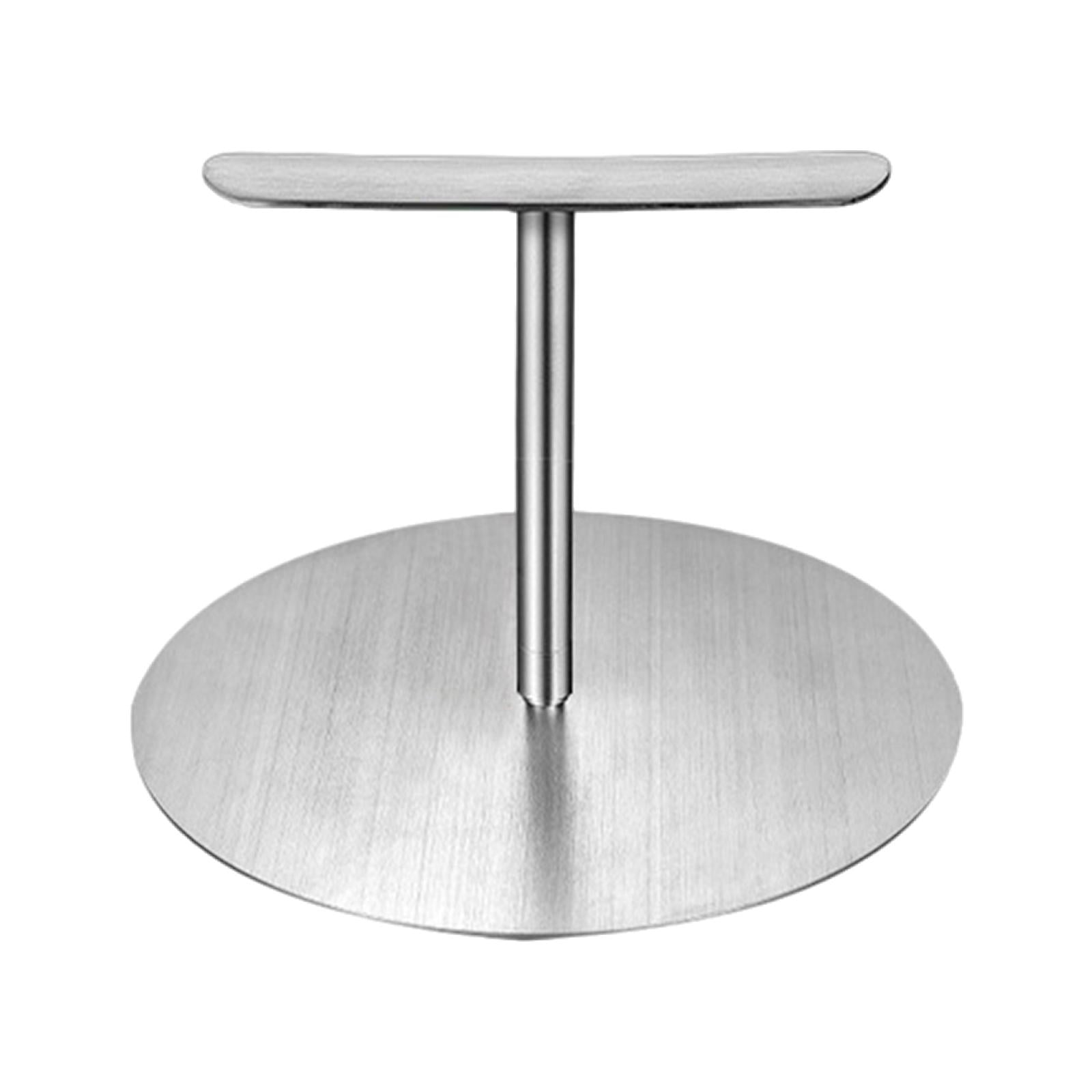 Magideal - Prensa De Hamburguesas De Acero Inoxidable, Máquina Para Hacer Hamburguesas, Prensa De Parrilla De Fondo Plano Redondo Antiadherente, Prensa De Hambur Diámetro 12cm