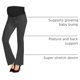 thumbnail image 4 of Jeans de Maternidad Hybrid & Company 1X Charcoal Stretch, 4 of 5
