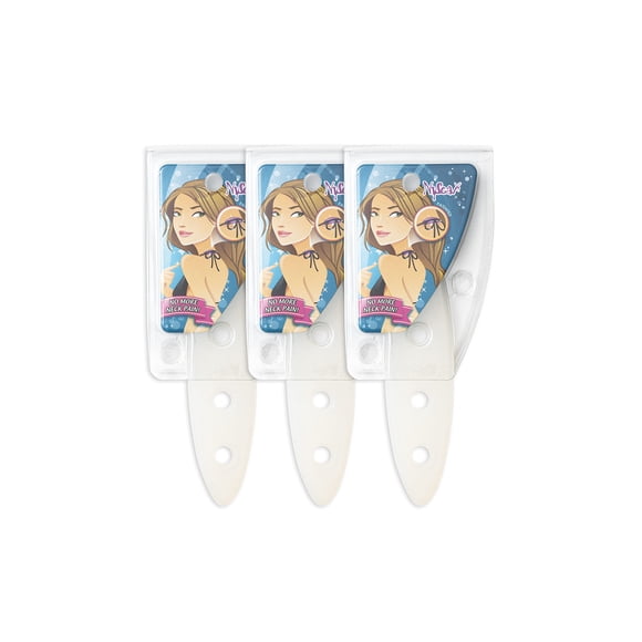 Confort para tiras de bikini NySeas – Pack de 3 transparentes