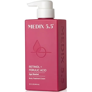 Loción Corporal Medix 5.5, Crema Hidratante Reafirmante Con Retinol, 450 Ml