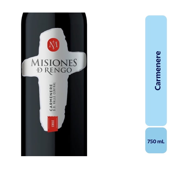 Vino Carménère Botella 750 mL Misiones De Rengo
