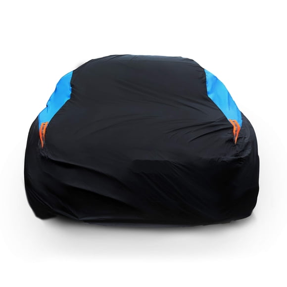 Funda de coche MORNYRAY impermeable para todo tipo de clima para sedán de 186 a 193 pulgadas