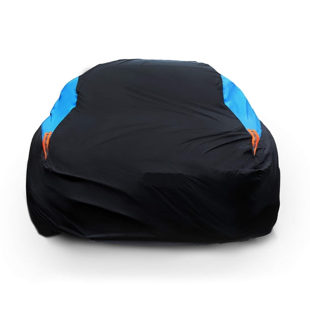 Funda de coche MORNYRAY impermeable para todo tipo de clima para sedán de 186 a 193 pulgadas