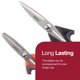 thumbnail image 5 of Tijeras de Cocina Zyliss 30200 23 cm Acero Inoxidable Rojo, 5 of 7