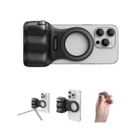 Telesin - Grip Magnético Magsafe Para Smartphone Con Disparador Negro