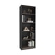 thumbnail image 3 of Estante Organizador De Libros Fm 180,6x62,8x29,9 Cm Negro Y Café, 3 of 8