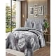 thumbnail image 3 of Cobertor De Invierno Plush 1 5 Plaza 180x200cm Gris Claro 1, 3 of 4