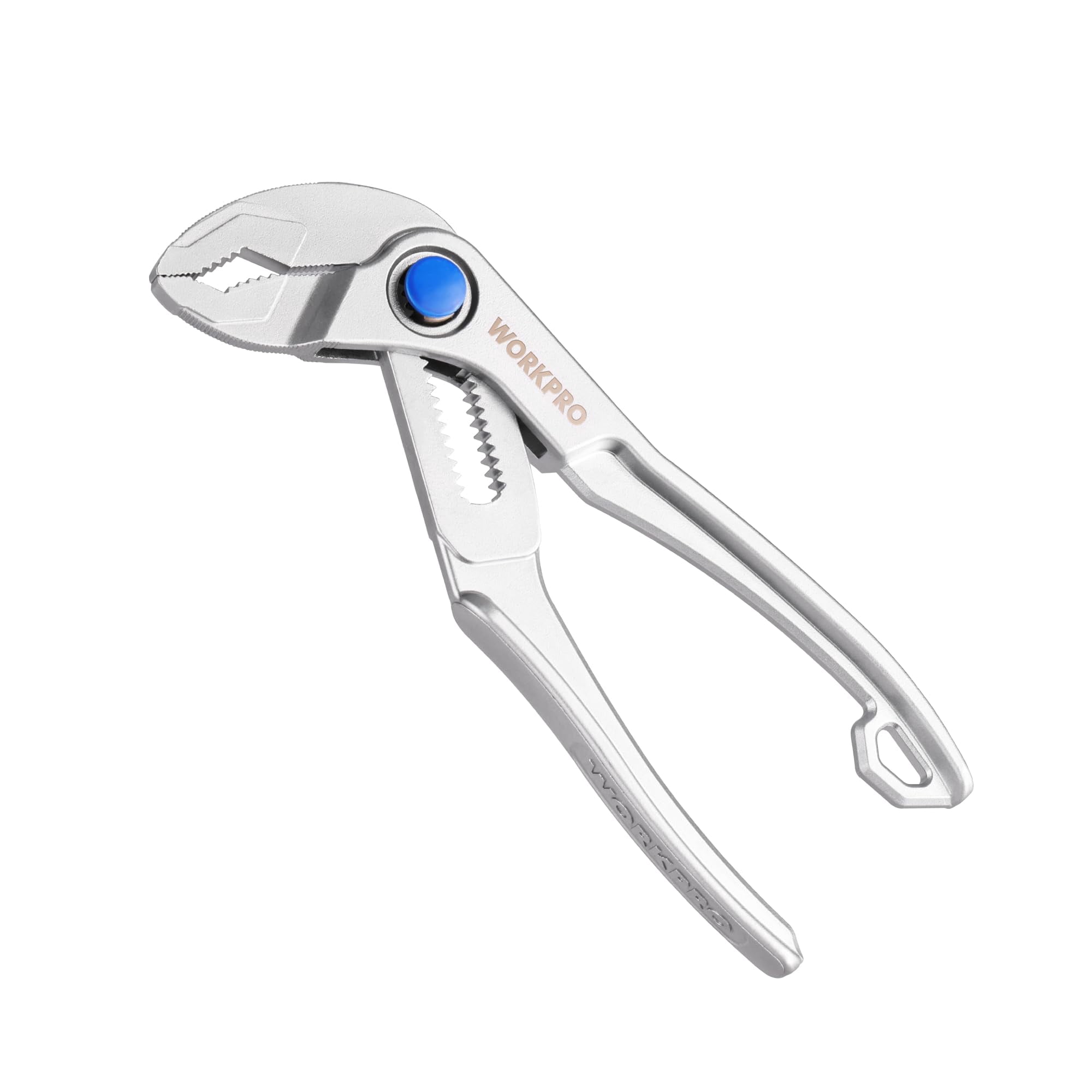 Alicates Para Bombas De Agua Workpro Mini, 10 Cm, 15 Posiciones, Cierre A Presión