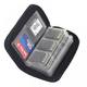 thumbnail image 2 of Funda de Almacenamiento para Tarjetas de Memoria Maletín Portátil con 22 Espacios para CF/SD/Micro SD/SDHC/MS/Accesorios para Juegos DS Caja para Tarjetas de Memoria, 2 of 3