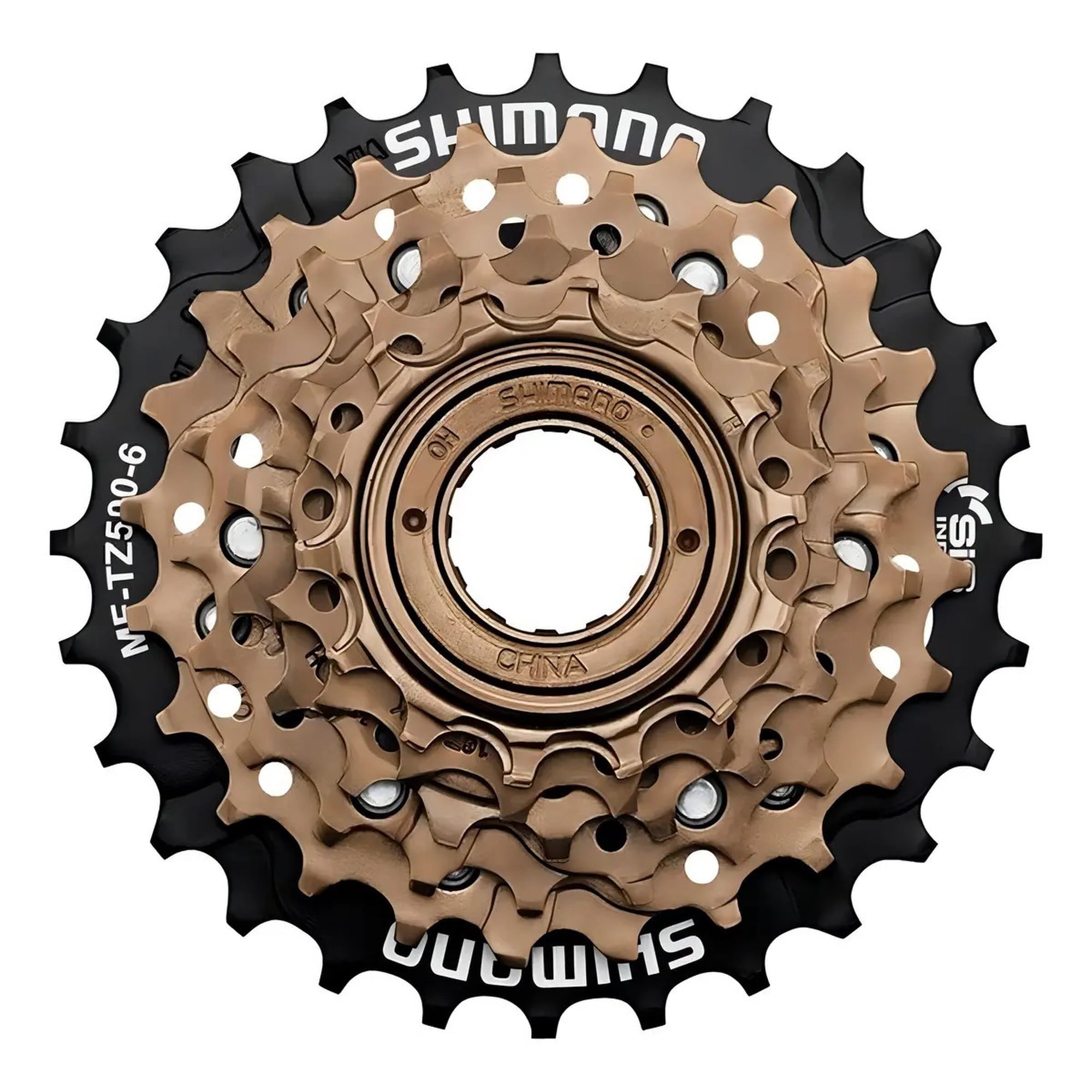 Piñon Atornillado Shimano Mf-tz500-6 6v. (14-28)