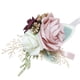 thumbnail image 5 of Brazalete De Ramillete De Rosas, Ramillete De Muñeca, Rosa En El Ojal Para Novia, Baile De Graduación, Color Blanco, 5 of 5