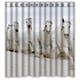 thumbnail image 1 of Cortina de ducha con diseño de animales y caballos, con ganchos, tamaño 66 x 72 pulgadas, 1 of 3