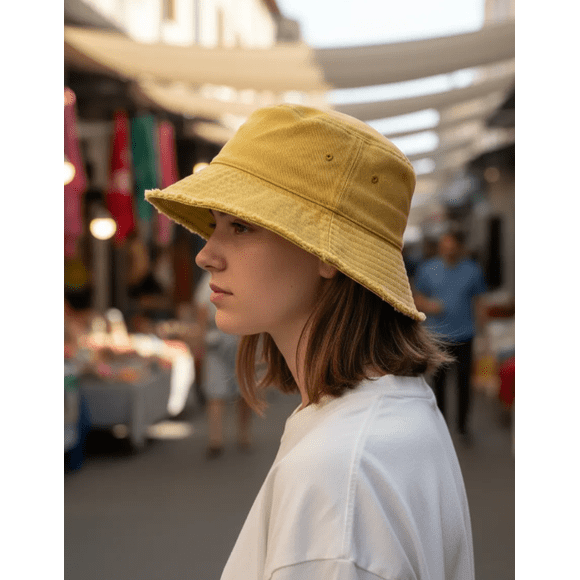 Sombrero Bucket Hat Deflecado