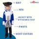 thumbnail image 2 of Disfraz Colonial Patriota de Dress Up America con Sombrero y Peluca, 2 of 7
