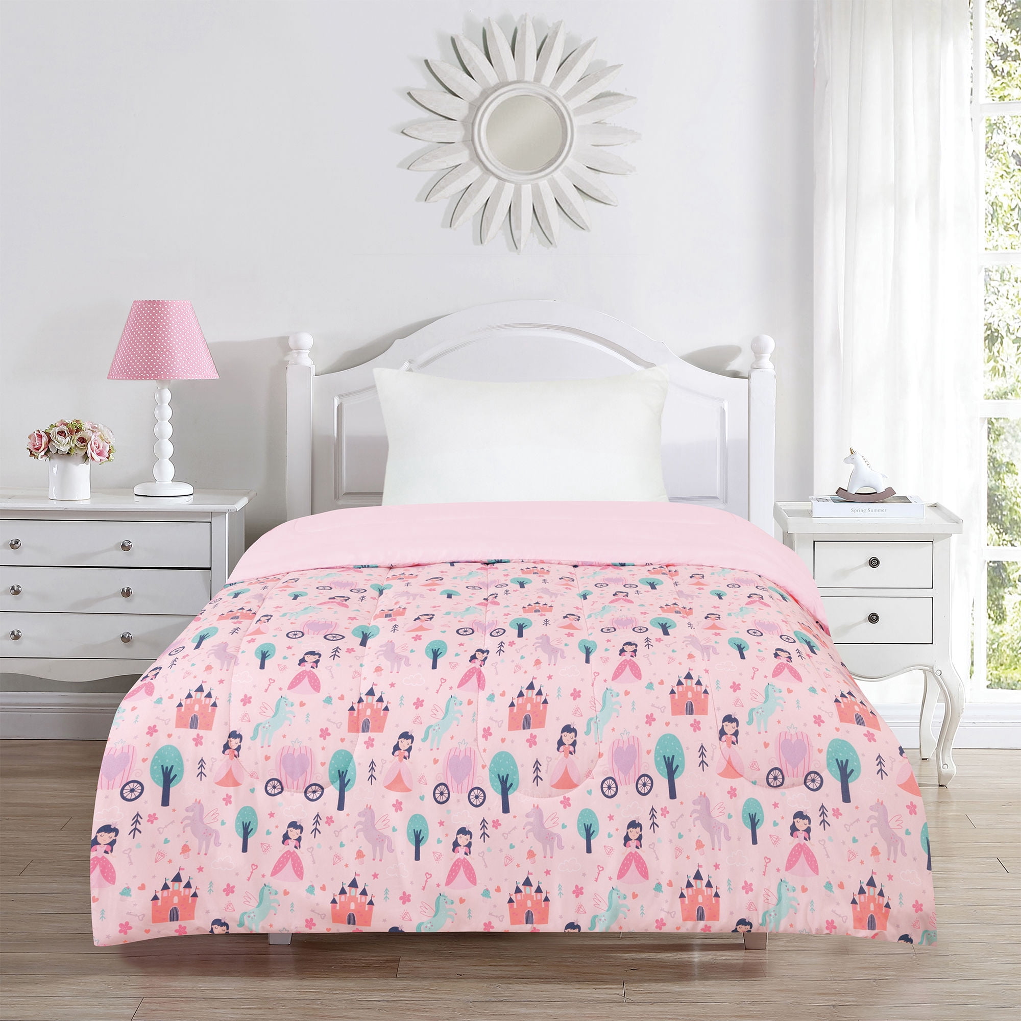 Plumón Estampado Microfibra 1.5 Plazas 170 x 240 cm