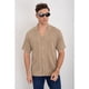 thumbnail image 1 of Camisa Hombre Hilo Algodon Verano Calidad Premium Diseño Cuadros 7223, 1 of 4