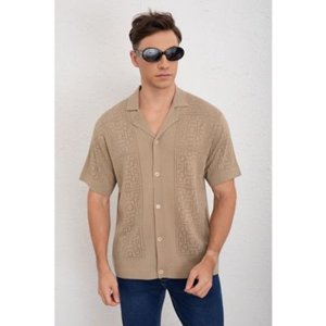 Likeshop - Camisa Hombre Hilo Algodon Verano Calidad Premium Diseño Cuadros 7223