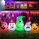 thumbnail image 3 of Fantasma hinchable B&D de 2,4 m de largo para Halloween con luces que cambian de color, 3 of 8
