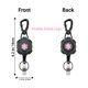 thumbnail image 2 of Porta credencial KISKIB de cable de acero 83 cm con Estrella de la Vida rosa, 2 of 9