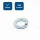 thumbnail image 1 of Golilla de Presión Zincada 1/4" (6mm) 100un., 1 of 2