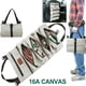 thumbnail image 1 of Super Roll Tool Roll - The Ultimate Multi-Purpose Canvas Organizer with Heavy-Duty Zippers and Multiple Pouches for Car Camping Gear, First Aid Kit, and More!, 1 of 5
