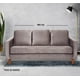 thumbnail image 2 of Sofa Venecia 3C Tela Velvet Gris, 2 of 4