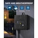 thumbnail image 4 of Transformador DEWENWILS de 60 W, 120 V AC a 12 V DC con temporizador y sensor, 4 of 7