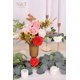 thumbnail image 3 of Flores Artificiales N&T NIETING 25 Rosas de Espuma Rojas de 8 cm, 3 of 8
