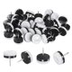 thumbnail image 1 of Uxcell 40-Pack Deslizadores de Muebles, Protectores de Piernas de Silla de 1" con Clavo para Suelos de Madera/Mesa/Silla/Suelos de Madera [Blanco], 1 of 7