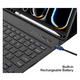 thumbnail image 3 of Funda Con Teclado Negro Para iPad Pro 11 M5 2025 Español, 3 of 7