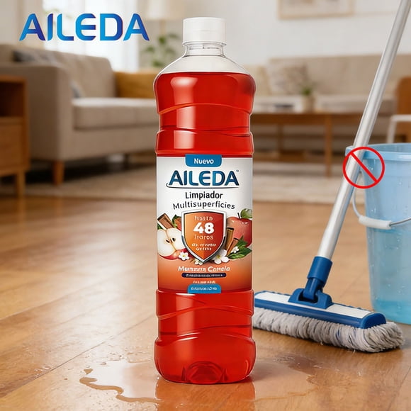 Limpiador De Pisos Aromas Variados 900ml En Botella Fragancia Manzana canela