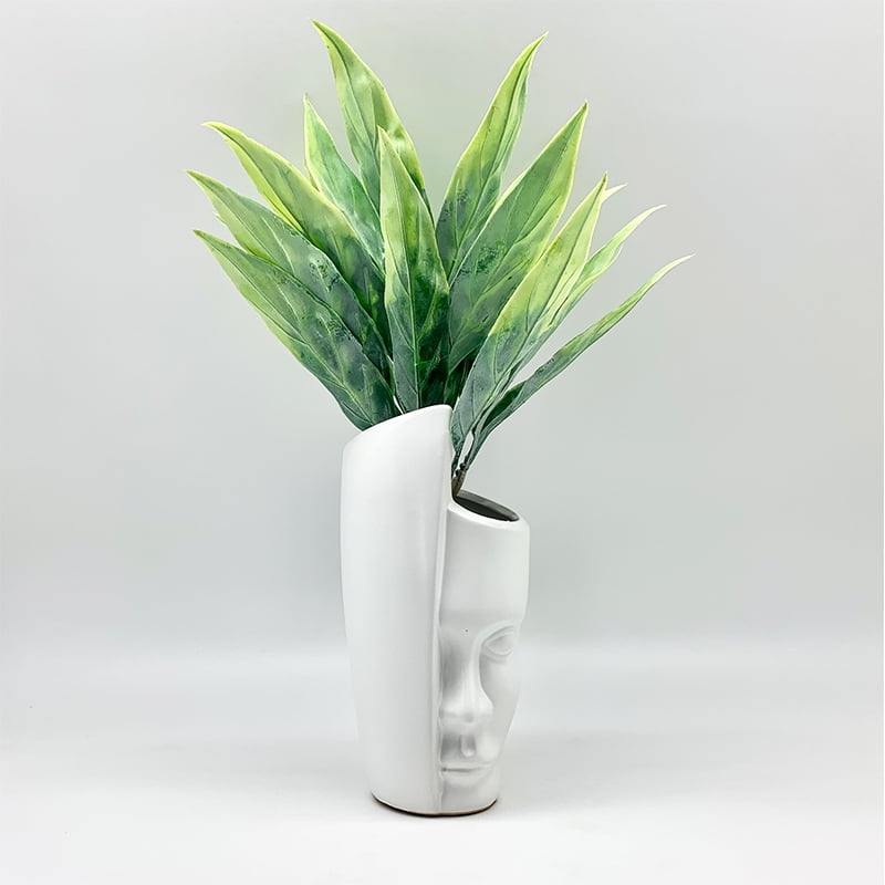 Colateral - Florero Mitad Cara Blanca