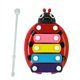 thumbnail image 5 of 5 Notas Glockenspiel Xilófono Ni?os Preescolar Percusión Fiesta Juguete Rojo, 5 of 5
