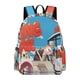 thumbnail image 1 of Tiny Toons Looniversity-theme Backpack, Campus style schoolbag Bookbag with Adjustable Shoulder Straps And Large Zip Compartment, Unisex Travel Bags.42x30x15cm, 1 of 6