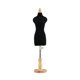 thumbnail image 1 of Maniquí de muñeca, soporte para Torso, soporte de exhibición para vestido de muñeca, diseño de ropa, maniquí de costura en miniatura para decoración , Base redonda Base redonda de 33 cm., 1 of 5