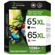 thumbnail image 1 of Cartuchos de tinta Adocur 65XL de alto rendimiento de repuesto para HP, 1 of 8