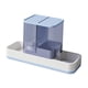 thumbnail image 3 of Gravity Pet Food Feeder Cat Dog Bowl Dish 2 En 1 Para Gatitos, Conejos, Perros Y Gatos, Color Azul, 3 of 5